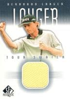 Bernhard Langer 2001 Tour Swatch Worn Shirt Golf Rare Limited Edition Card