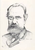 Bertrando Spaventa Italian Philosopher Postcard