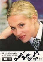 Beth Cordingly as PC Kerry Young ITV The Bill Undedicated Hand Signed Photo