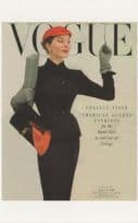 Bettina Graziani Advertising Model for Givenchy Perfume Amarige Postcard