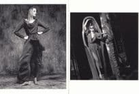 Bettina Rhymes Vampire Girl Living In Coffin 2x Photo Postcard s