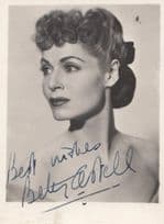 Betty Astell wife of Cyril Fletcher Antique Hand Signed Photo