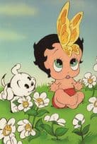 Betty Boop Blooming Baby Postcard