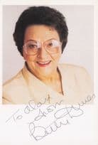 Betty Driver Coronation Street ITV Hand Signed Photo