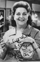Betty Driver Coronation Street Vintage Hand Signed Photo