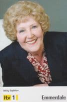 Betty Eagleton Paula Tilbrook Emmerdale Farm Vintage Cast Photo