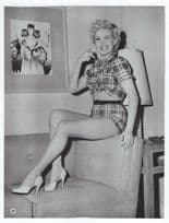 Betty Grable in 4x Unidentified Film 10x8 Monochrome Photo s