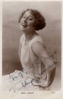 Betty Jumel Music Hall Comedian Antique Hand Signed Photo