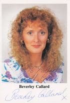 Beverley Callard Coronation Street Hand Signed Photo