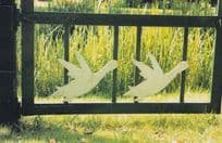 Beware Ducks Crossing at Ludham Rare Norfolk Village Postcard