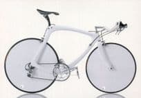 Bianchi C4 Cycle Bicycle 1988 Italy Italian Bicycle Postcard