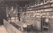 Bibliotek Library Museum Plantin Moretus Antwerp Belgium Old Postcard
