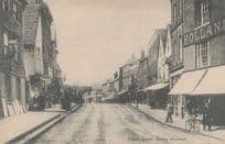Bicycle at Holland Stores North Street Bishops Stortford Postcard