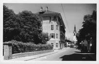 Bicycle at Hotel Stern IGLS Tirol Austria Old Real Photo Postcard