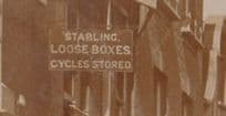 Bicycle Cycle Storage Centre High Street Eton Antique Real Photo Postcard