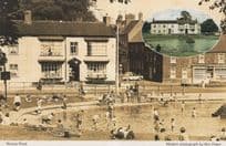 Bicycles at Norton Pond Yorkshire Cyclists Postcard