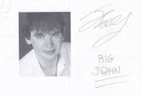 Big John Seaward The Imbetweeners 2x Hand Signed Autograph s