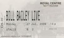 Bill Bailey of Strictly Come Dancing 2009 Nottingham Concert Ticket