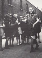 Bill Brandt Girls Training Corps Upskirt WW2 Comic RPC Postcard