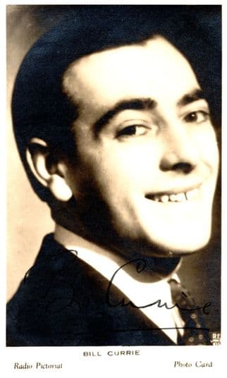 Bill Currie American College Football Old Presenter Hand Signed Photo