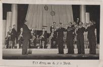 Bill Gregson & His Big Brass Band Skelmersdale FC Chairman Postcard