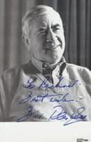 Bill Pertwee Dads Army Vintage Hand Signed Photo