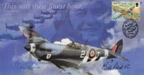 Bill Reid 617 Squadron This Was Their Finest Hour WW2 Hand Signed FDC
