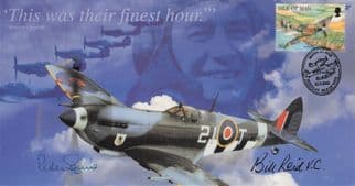 Bill Reid 617 Squadron This Was Their Finest Hour WW2 Hand Signed FDC