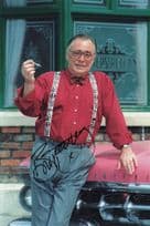 Bill Tarmey Coronation Street Giant 12x8 Hand Signed Photo