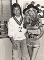 Bill Wyman in Cricket Fashion Launches Sticky Fingers London Restaurant 1989 Press Photo