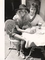 Bill Wyman Rolling Stones Cricket Jumper Mandy Smith London Press Photo