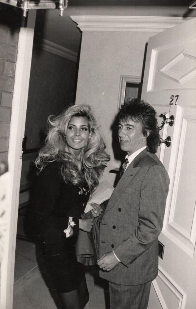 Bill Wyman Rolling Stones Wedding Day Marriage Mandy Smith Press Photo