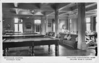 Billiard Room Birmingham Hospital Saturday Fund Tyn-Y-Coed Postcard