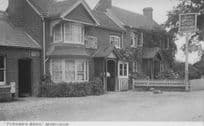 Billiard Room Sign Ye Old Turners Arms Pub Mortimer Berks RPC Postcard