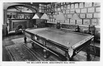 Billiards Room Armathwaite Hotel Cumbria BBC Tootsie Old RPC Postcard