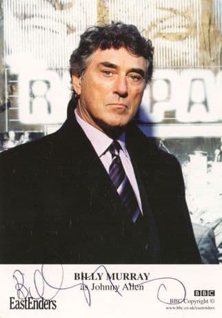 Billy Murray as Johnny Allen Eastenders Hand Signed Cast Card