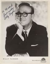 Billy Vaughn 1950s Music Singer Orchestra Hand Signed Photo