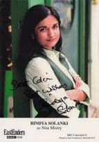 Bindya Solanki as Nita Mistry Eastenders Hand Signed Cast Photo