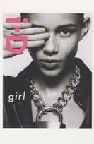 Binx Walton New York USA Model Magazine Photo Postcard