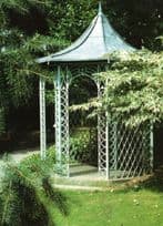 Birmingham Botanical Gardens The Victorian Gazebo Postcard