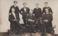 Birmingham Old Park Bandstand Swing Brass Band Wallaces Dandies Antique Postcard