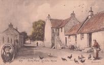 Birth Place Of John Knox Haddington Scottish Phillimore Old Postcard