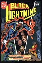 Black Lightning Gotham City Under Seige 1978 Comic Book Postcard