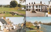Blackburn Infirmary Hotel Canal Cherry Tree Pub Postcard