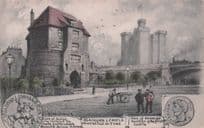 Blackgate Castle Old Coin Rufus Coin Newcastle Phillimore Old Postcard