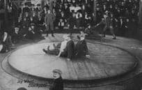 Blackpool Joy Wheel Circus Ride Old Lancashire Postcard
