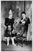 Blackpool Tower Circus Musical Clown Jazz Trumpet Old Real Photo Postcard