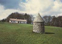 Bleech Green Military Watch Hut Irish Ulster Folk Museum Postcard
