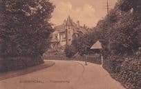 Bloemendaal Potgietersweg Antique Dutch Postcard