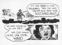 Bloody Sunday 1965 Black Rights Fannie Lou Hammer Anti Racism Rally Postcard